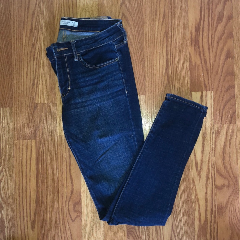 Abercrombie and Fitch darkwash Jeans